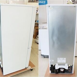 引取限定 ヤマダセレクト 冷凍冷蔵庫 2ドア 右開き 156L 2019年製 冷蔵室