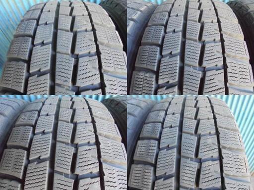 ダンロップ WINTER MAXX WM01 195/65R15 4本 8～9分溝 スタッドレス4本