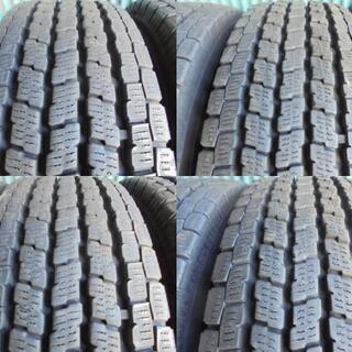 ヨコハマ iceGUARD iG91 195/80R15 107/105L LT　4本　8～9分溝