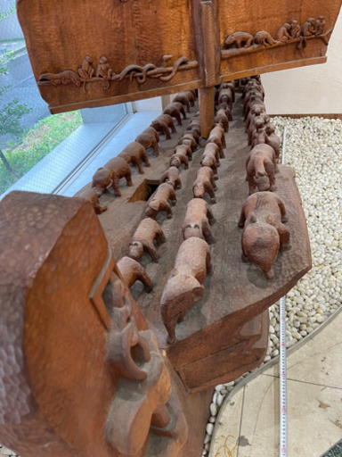 バリ島 木彫の船