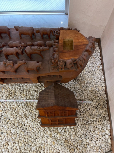 バリ島 木彫の船