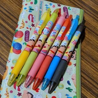 【ネット決済・配送可】クレヨンしんちゃんペンとペンケース