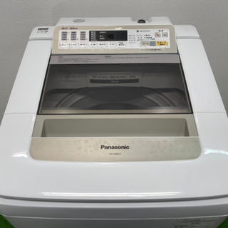 Panasonic/パナソニック　全自動洗濯機　８.０ｋｇ　エコナビ　送風乾燥　２０１６年製　ＮＡ－ＦＡ８０Ｈ２