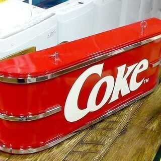 ◇コーク ビルボードサイン 幅80cm 看板 壁掛 天吊りチェーンなし 