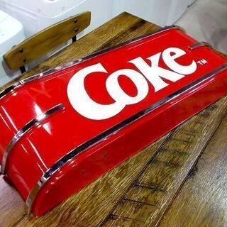 ◇コーク ビルボードサイン 幅80cm 看板 壁掛 天吊りチェーンなし 