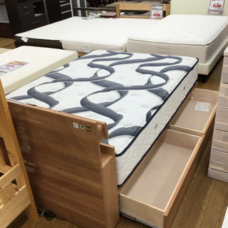 KI-40【ご来店頂ける方限定】フランスベッド　スランバーランド　ダブルベッド