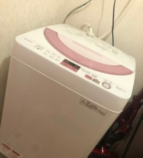 SHARP 洗濯機 2017年製 ES-GE6A-P