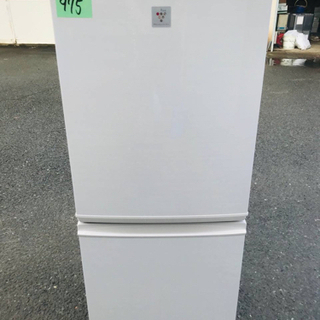 SHARP SHARP ノンフロン冷凍冷蔵庫 SJ-PD14T-N 中古品262 ノンフロン 