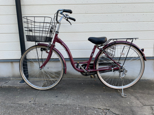 ‼️美品　ママチャリ　２６インチ　ライト付き　カギ付き‼️✨自転车整备済。すぐに乗って帰れます✨