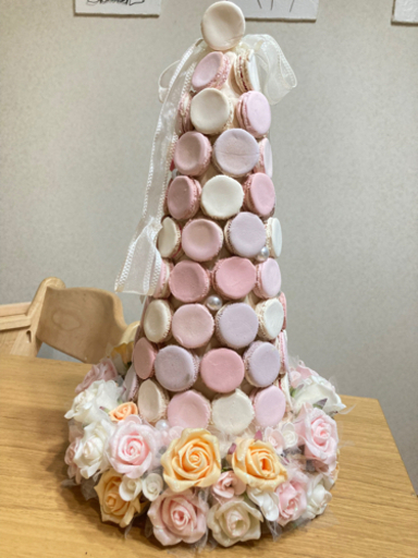 値下げ マカロンタワー 結婚式 飾り みほ 草加の家具の中古あげます 譲ります ジモティーで不用品の処分