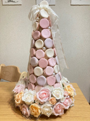 値下げ マカロンタワー 結婚式 飾り みほ 草加の家具の中古あげます 譲ります ジモティーで不用品の処分