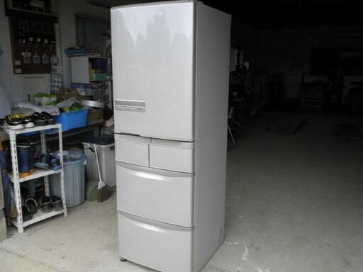 日立冷凍冷蔵庫R-K42D ２０１３年 ５ドア 自動製氷付き  無料配送（つくば市から２０キロまで