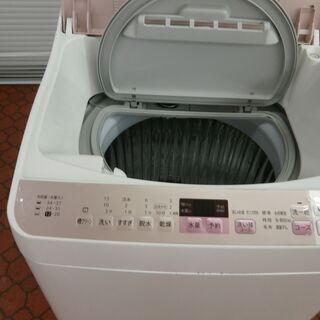 ID 980734 シャープ5.5Kg 2017年製 ES-TX5A キズ有