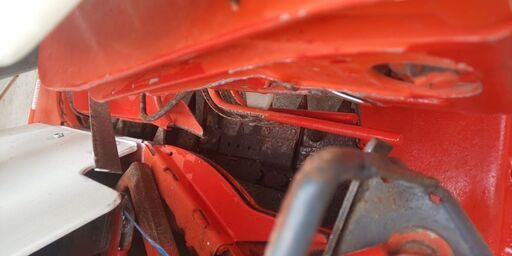 鹿児島発 二条刈りガソリンエンジンバインダー RE55