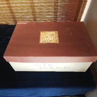 三洋陶器  龍峰窯   祥端ガラスデザート鉢揃 ５客  新品  未使用