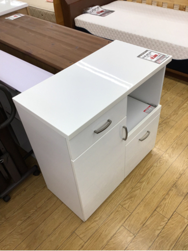 KI-49【ご来店頂ける方限定】キッチンカウンター　白800