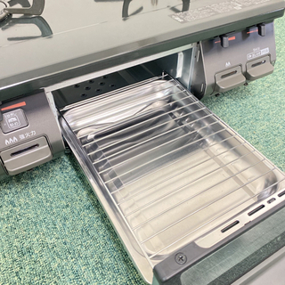 リンナイ 都市ガスコンロ 2021年製 水無し片面焼き＊0907-1