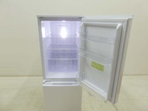 美品 SHARP シャープ 2021年製 動作保証付 2ドア 冷蔵庫 SJ-D18G-W