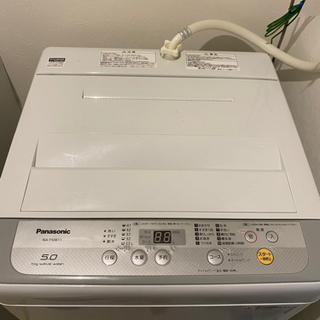 【ネット決済・配送可】洗濯機　Panasonic　NA-F50B...