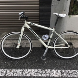 Bianchi ViaBrera タイヤ・サドル・グリップ、チェーン新品 手渡し希望