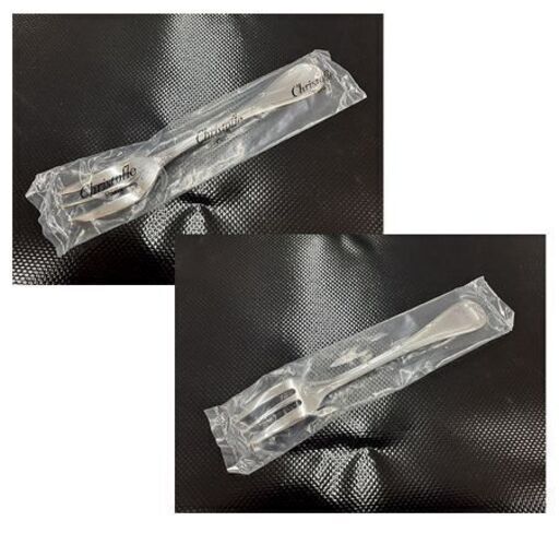 未使用【10本組 クリストフル リュバン ガトーフォーク】フランス製  