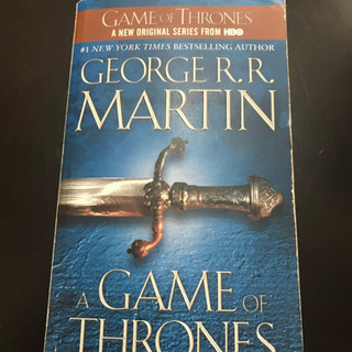 Game of Thrones Book 英語の本