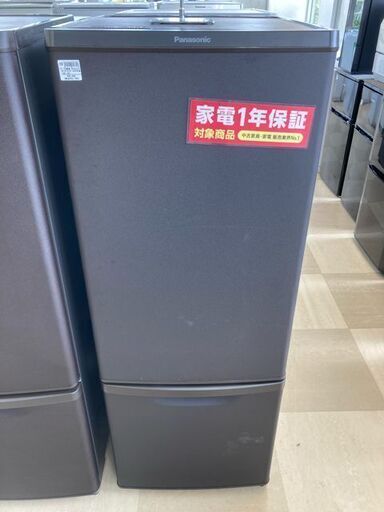 2ﾄﾞｱ冷蔵庫Panasonic NR-B17D-WT 2020年製 168L