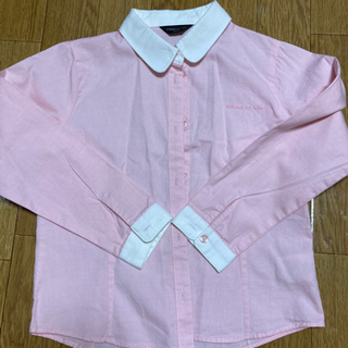 コムサイズム ピンクシャツ 120cm
