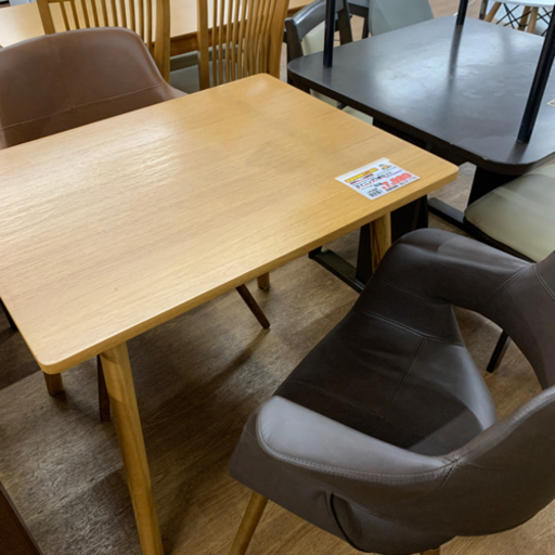 ダイニング３点セット【店頭取引限定】【中古品】早い者勝ち！足立区近郊配送可能！