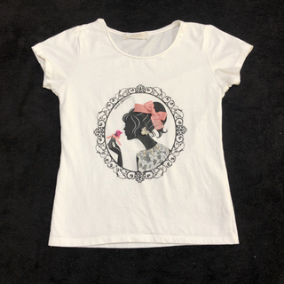 【ネット決済】★ミシェルマカロン★ビジュー付きTシャツ