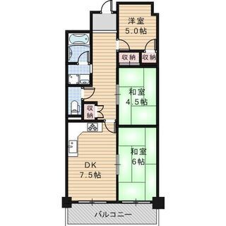 No181KN😊❗️敷金•礼金無し❗️😊３LDK🌸ルームシェア可能👪の画像