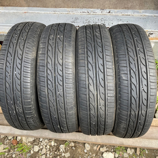 バリ山　155/65R14 夏タイヤ　ダンロップ　2010年製