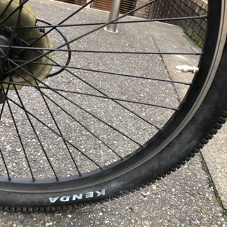 受付終了【取りに来ていただける方限定】クロスバイク KENDA 26インチ 6段