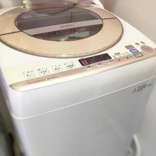 決まりました】SHARP☆洗濯機9kg 決まりました】SHARP☆洗濯機9kg