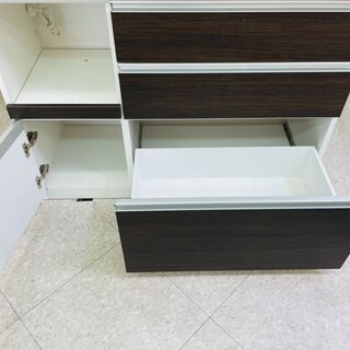 🔶松田家具 2面レンジボード 🔸定価￥99,900 🔸スチームオーブン対応！！🔶