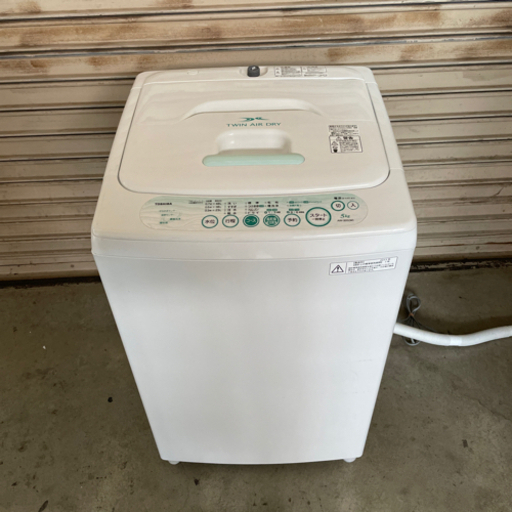 2009年製 東芝 全自動洗濯機 AW-305（W) 5㎏ ステンレス槽 分解