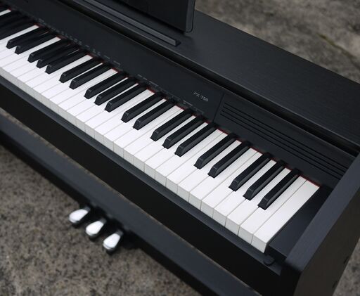 美品 カシオ 電子ピアノ プリヴィア PX-750BK 88鍵盤 象牙調 黒檀調