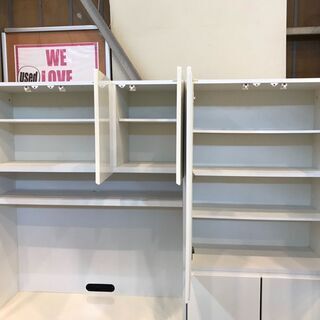 【愛品館八千代店】壁面収納型　テレビボード　白【愛八GS】 愛品館八千代店】壁面収納型 テレビボード 白【愛八GS】