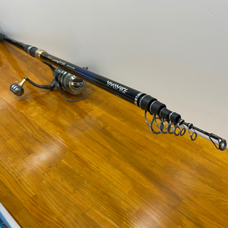 打ち込み竿。タマンモンスター、テイルウォークリール 打ち込み竿。タマンモンスター、テイルウォークリール