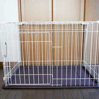 【ネット決済】ペットケージ　犬用　成猫用　１段ケージ