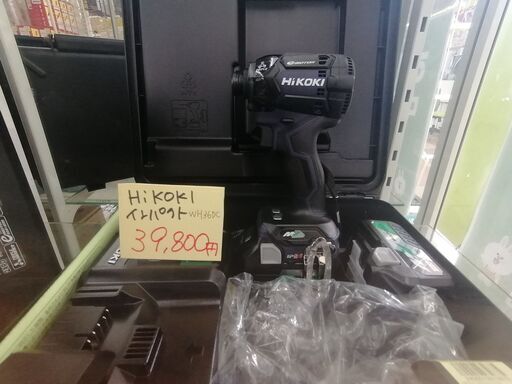 【新品工具】ハイコーキ　WH36DC（２XP）インパクトドライバーを35,000円で販売中！