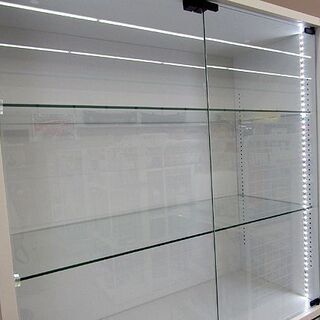 札幌市/清田区　JAJAN フィギュアラック セカンド LEDライト CR-8329E コレクションボード キャビネット