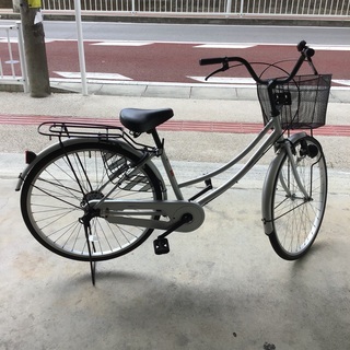 【ネット決済】自転車26インチ　プレーンタイプ(ギアなしのママチャり)