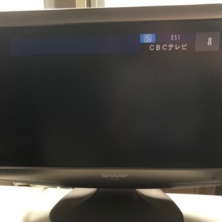 【中古】SHARP 地上デジタル液晶テレビ 