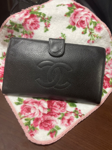 CHANEL キャビアスキンがま口長財布 (9/18限定お値下げ中)