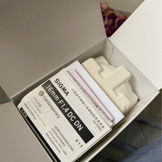 【新品未使用】SIGMA レンズ 16mm  F1.4 DC DN