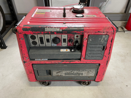 新ダイワ 防音型発電機兼用溶接機egw151MS実働確認済み