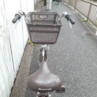 9-6電動アシスト自転車　ブリヂストン　アンジェリーノアシスタ　バッテリー　充電器　鍵付き　電動自転車