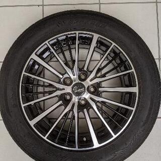 【再値下げ】アルミホイール&タイヤ4本セット エルグランドE51 215/60 R17