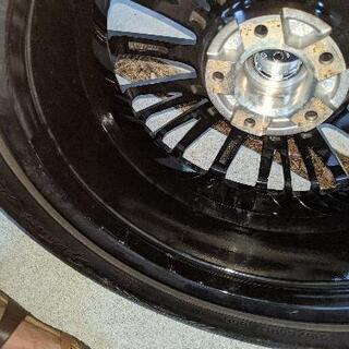 【再値下げ】アルミホイール&タイヤ4本セット エルグランドE51 215/60 R17